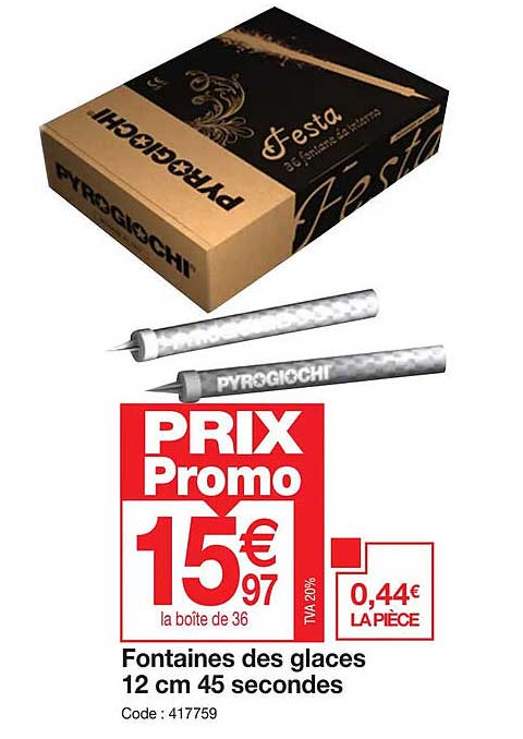 fontaines des glaces 12cm 45 secondes