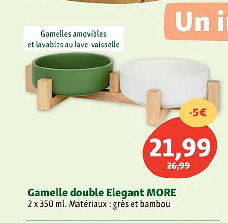 gamelle double elegant more