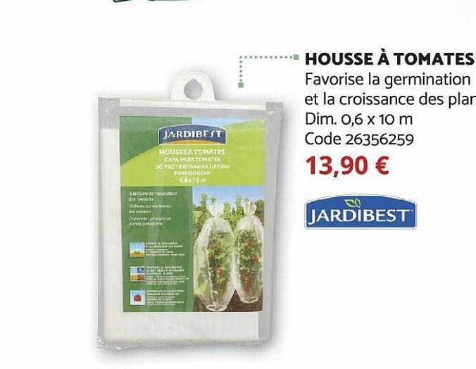 housse à tomates jardibest