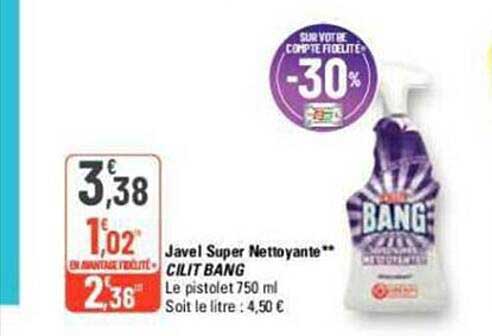 javel super nettoyante cilit bang