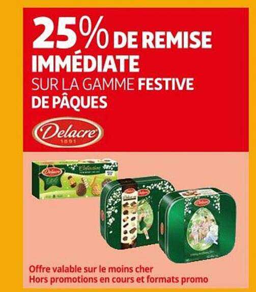 la gamme festive de pâques delacre