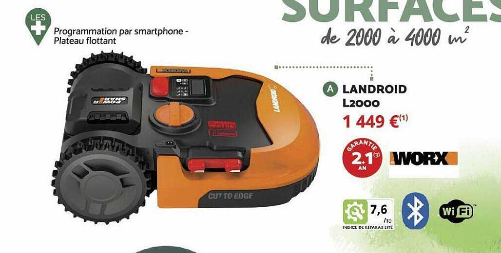 Landroid L2000 Work