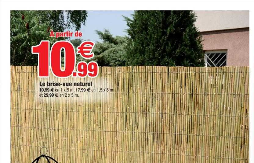 le brise-vue naturel