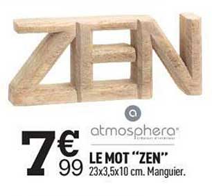 Le Mot "zen" Atmosphera