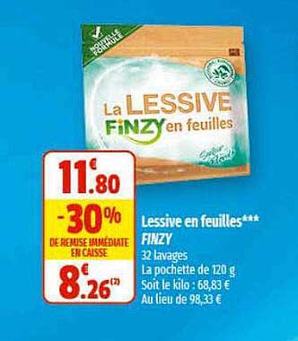 Lessive En Feuilles Finzy