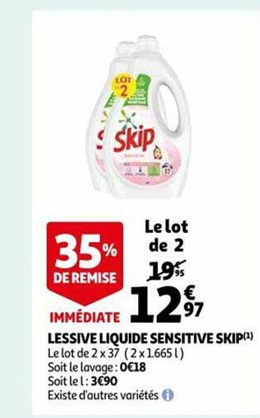 Lessive Liquide Sensitive Skip