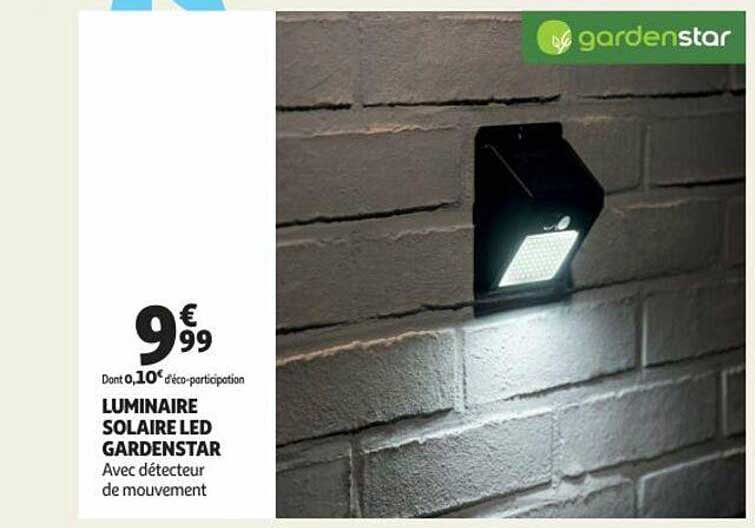 Luminaire Solaire Led Gardenstar
