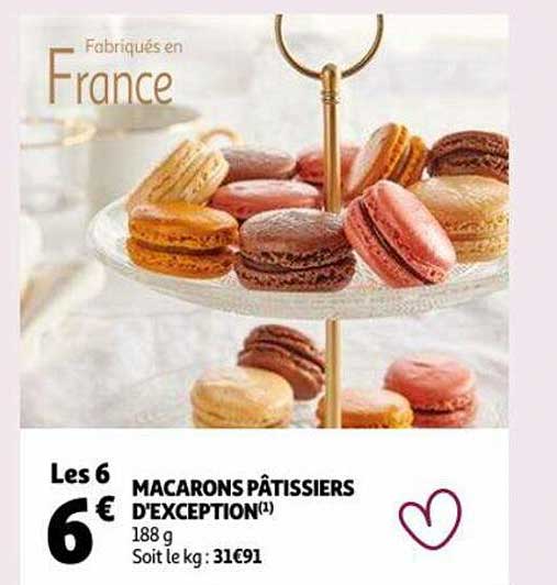 macarons pâtissiers d'exception