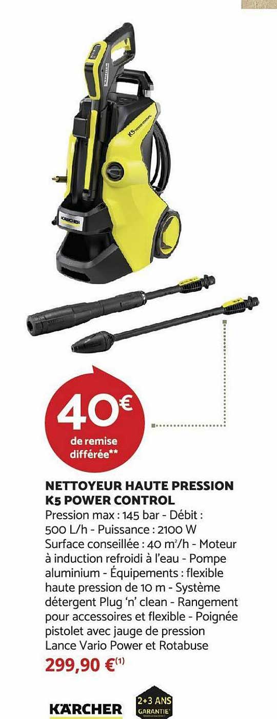 nettoyeur haute pression k5 power control kärcher