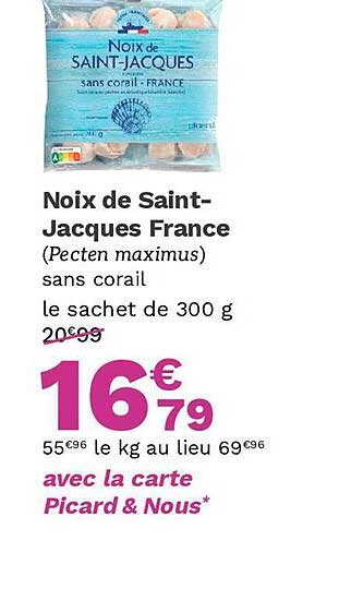 noix de saint-jacques france