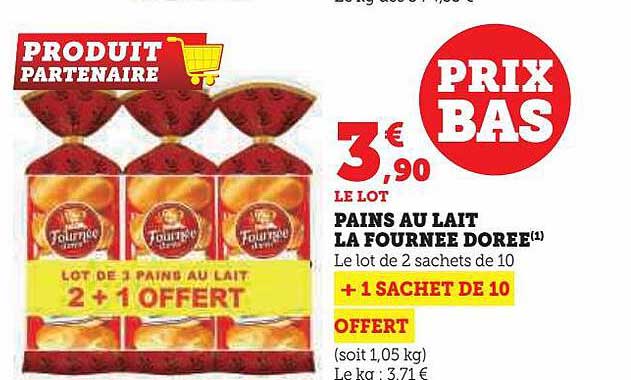 pains au lait la fournée dorée