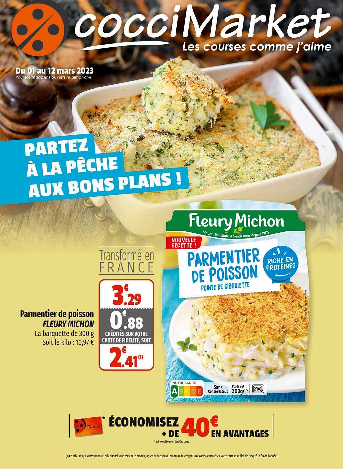 parmentier de poisson fleury michon