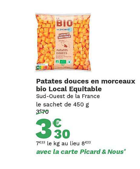 Patates Douces En Morceaux Bio Local Equitable