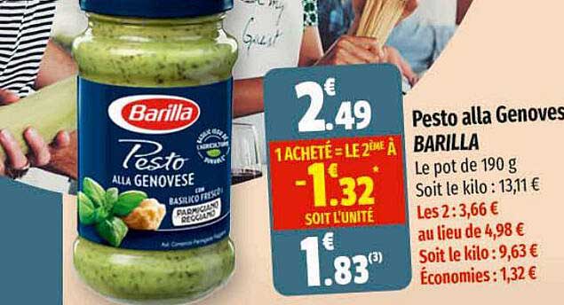 pesto alla genovese barilla