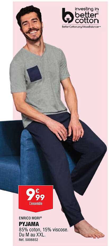 pyjama enrico mori