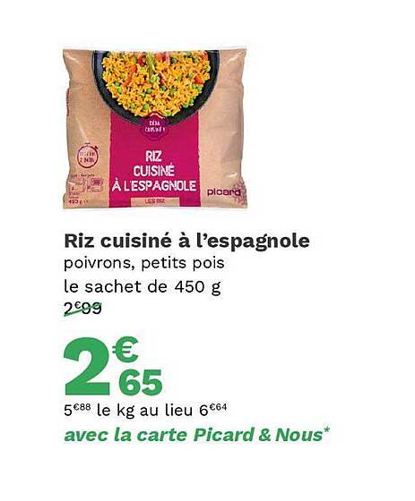 riz cuisiné à l'espagnole