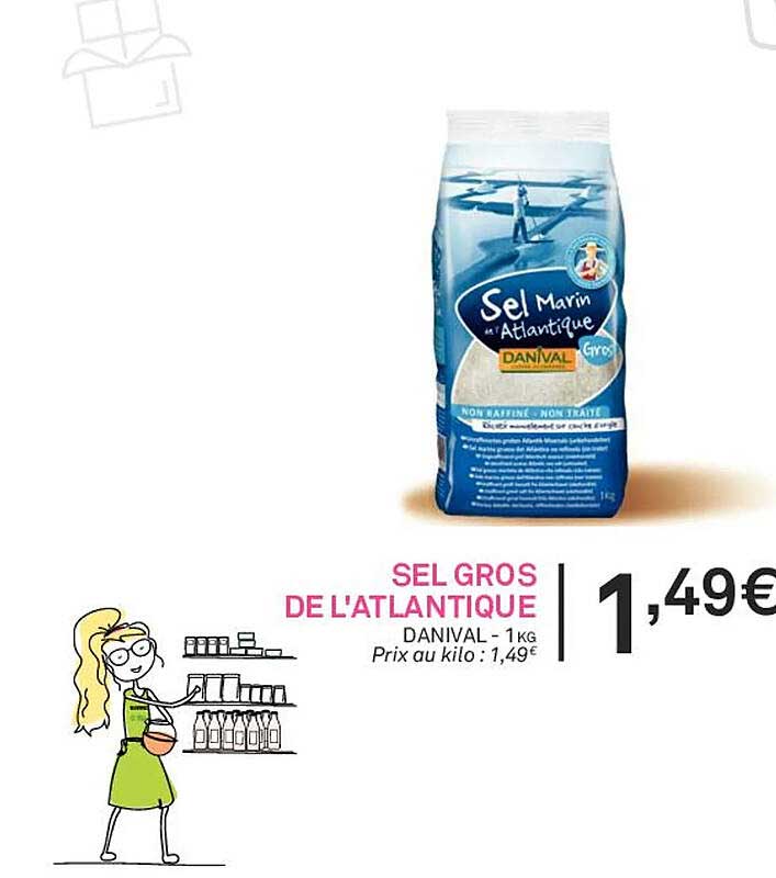 sel gros de l'atlantique danival