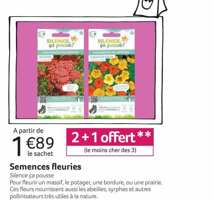 semences fleuries