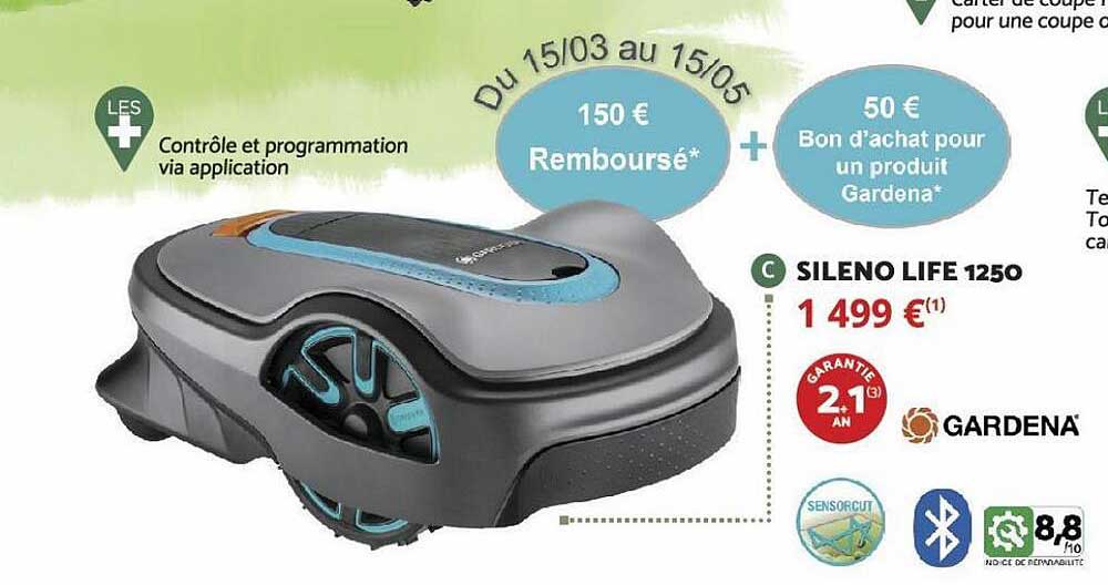 sileno life 1250 gardena