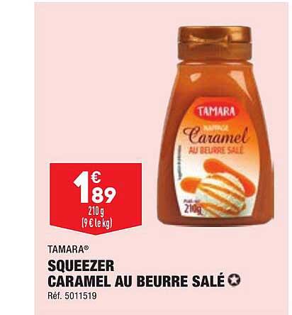 squeezer caramel au beurre salé tamara