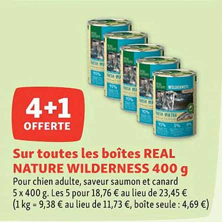 sur toutes les boîtes real nature wilderness