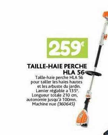 taille-haie perche hla 56