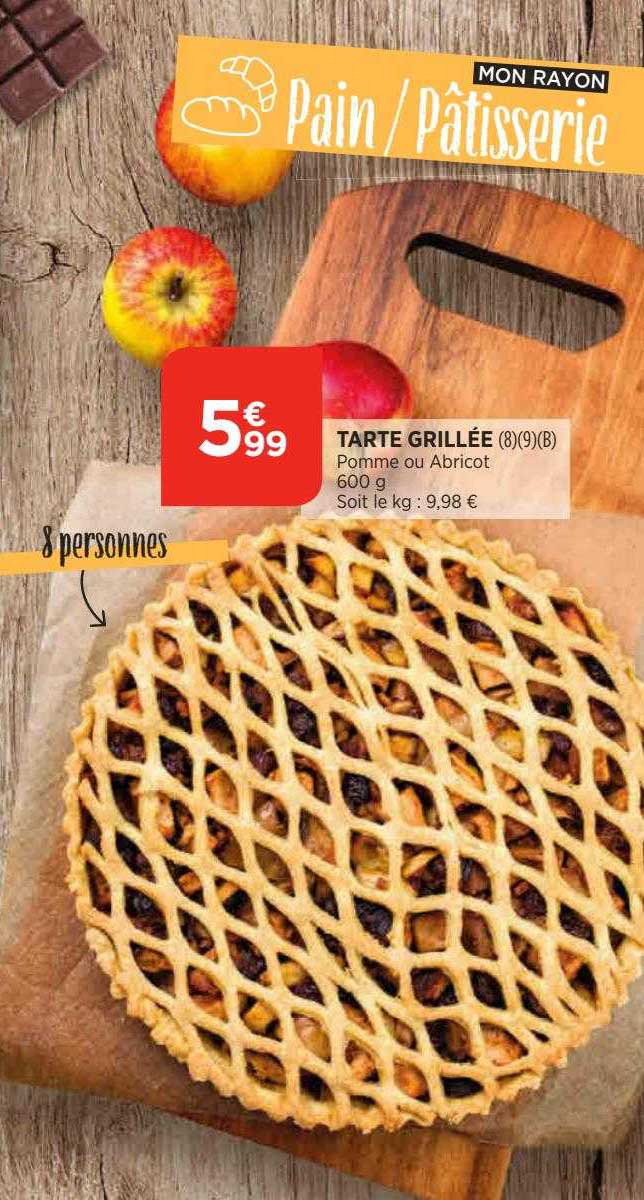 Tarte Grillée Pomme Ou Abricot