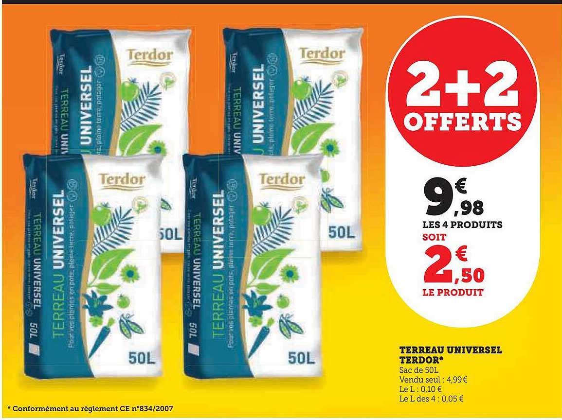 Terreau Universel Terdor