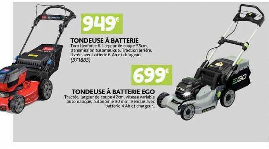 tondeuse à batterie tondeuse à batterie ego