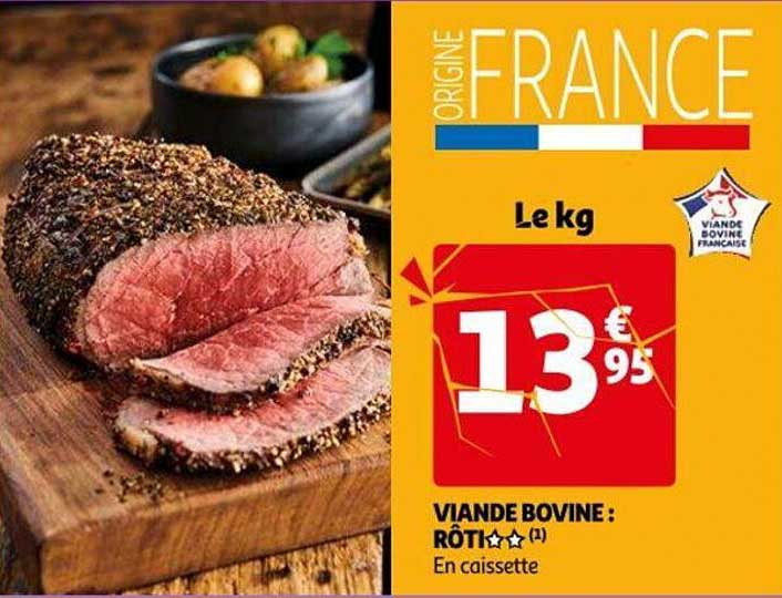 Viande Bovine : Rôti**