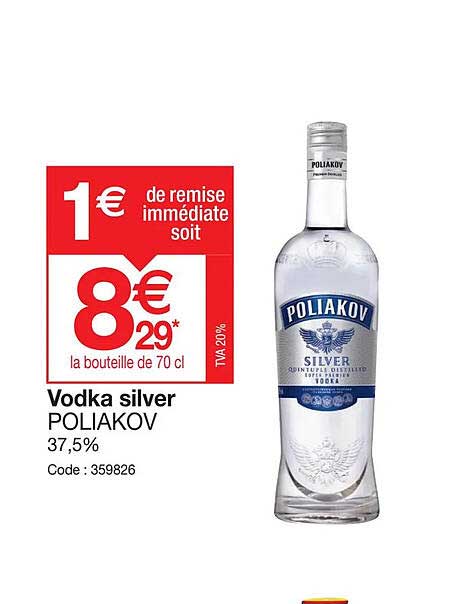 Vodka Silver Piliakov