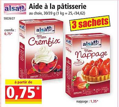 Alsa Aide à La Pâtisserie