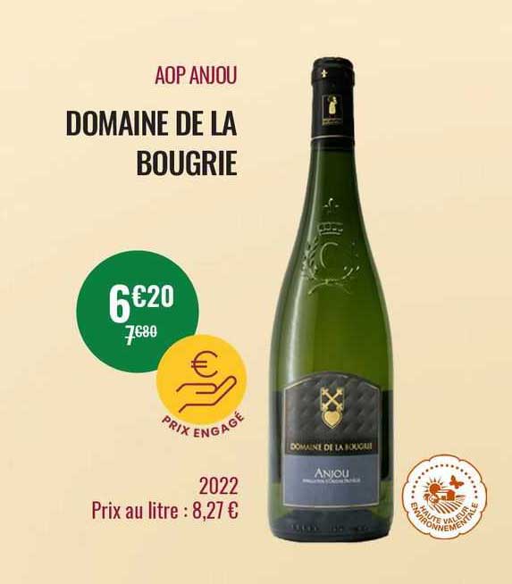 Aop Anjou Domaine De La Bougrie