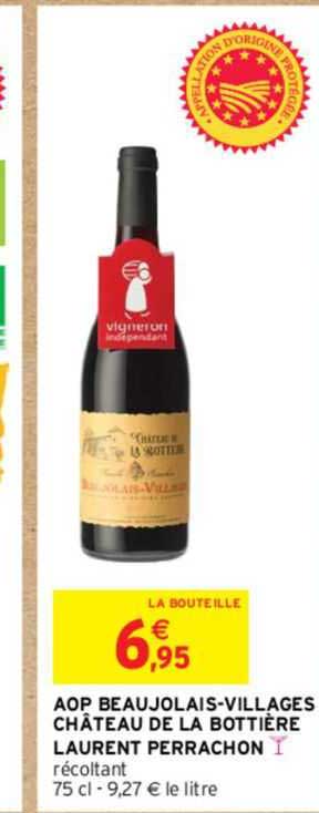 aop beaujolais-villages château de la bottière laurent perrachon