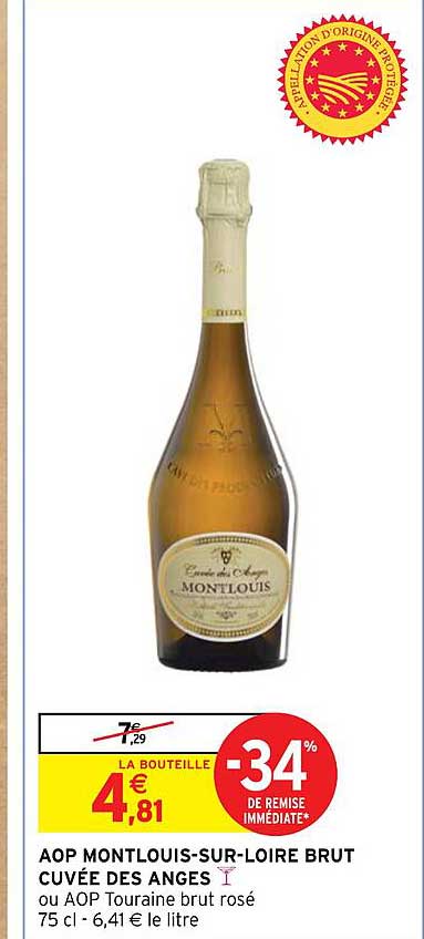 aop montlouis-sur-loire brut cuvée des anges