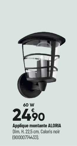 applique montante aloria