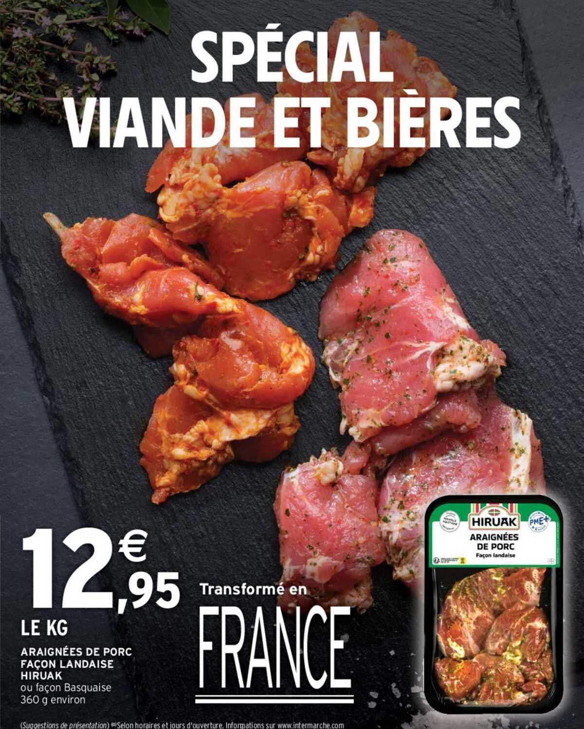 araignées de porc façon landaise hiruak
