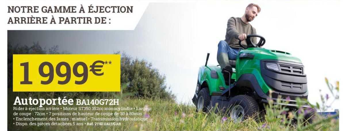 Autoportée Ba140g72h