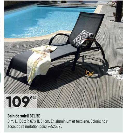 bain de soleil belize