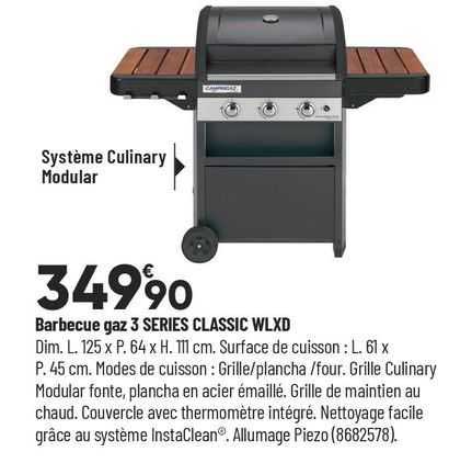 barbecue gaz 3 series classic wlxd