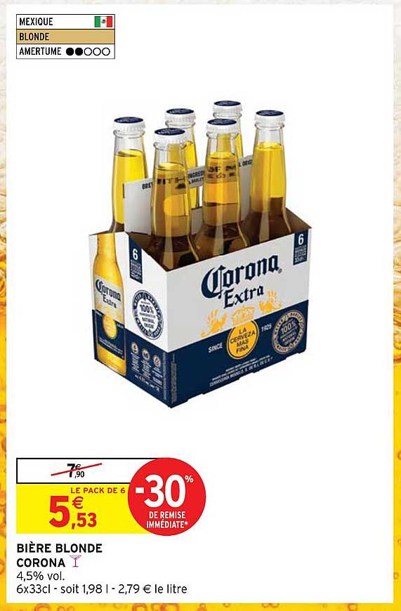 Bière Blonde Corona