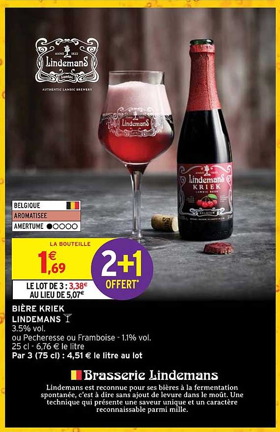 bière kriek lindemans