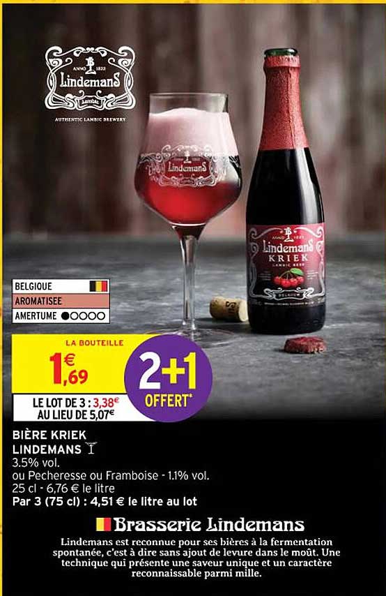 bière kriek lindemans