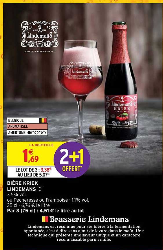 bière kriek lindemans