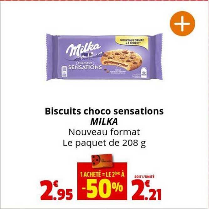 Biscuits Choco Sensations Milka