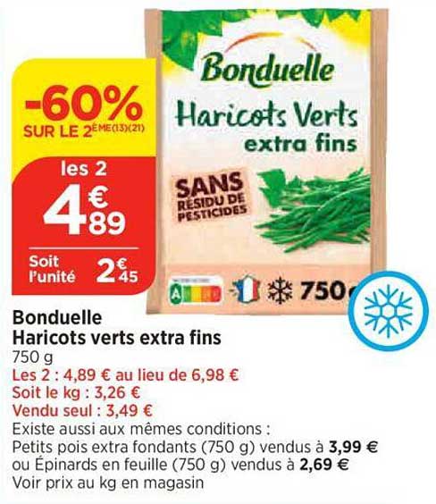 Bonduelle Haricots Verts Extra Fins