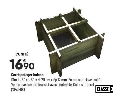 Carré Potager Balcon