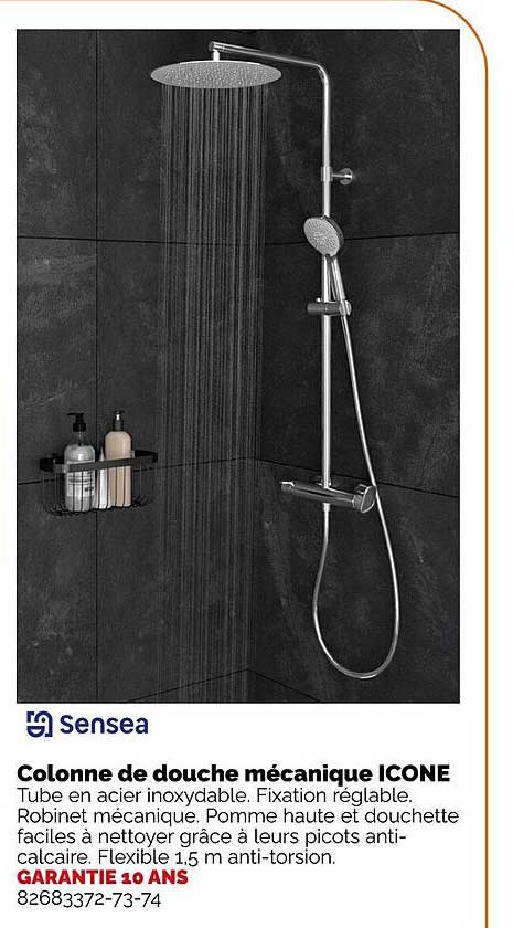 colonne de douche mécanique icone