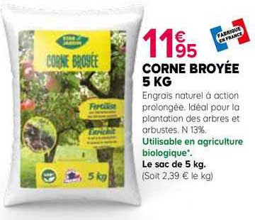 corne broyée 5 kg