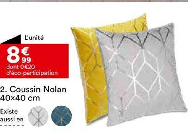 coussin nolan 40x40 cm
